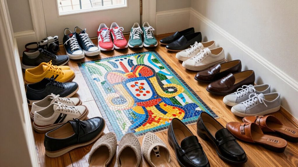 shoe organization system ends