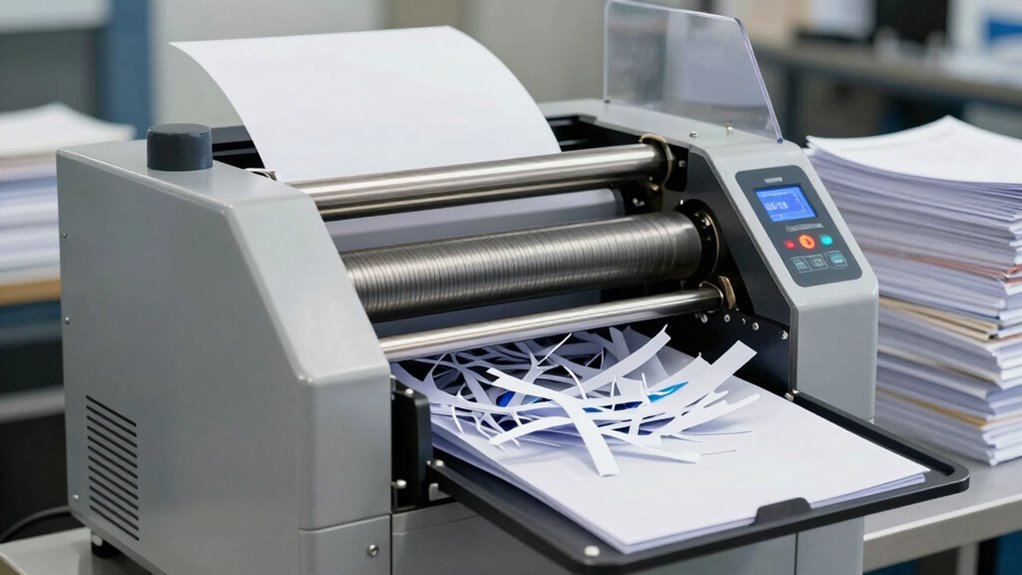 shredding capacity and security