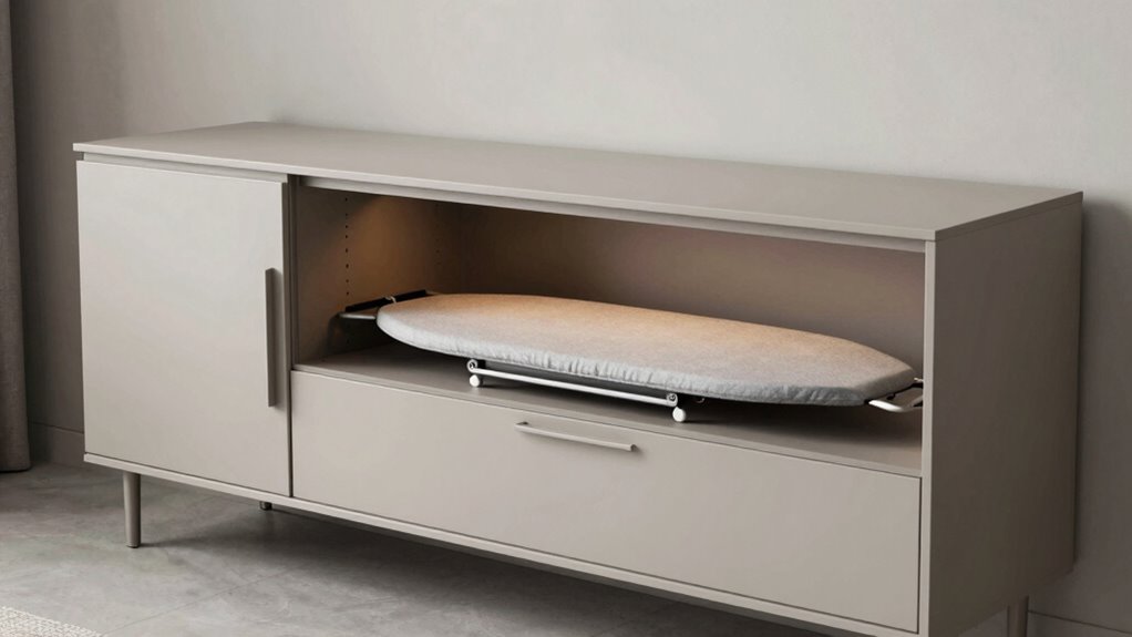 stylish built in ironing furniture