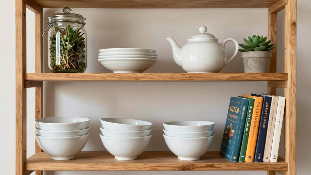 stylish organized baker s rack