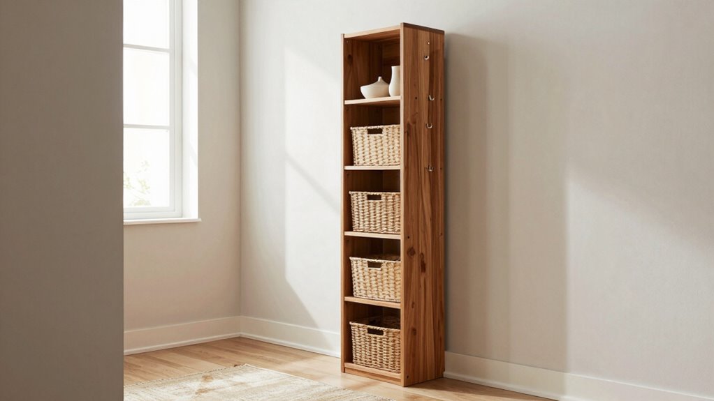 stylish organized entryway decor