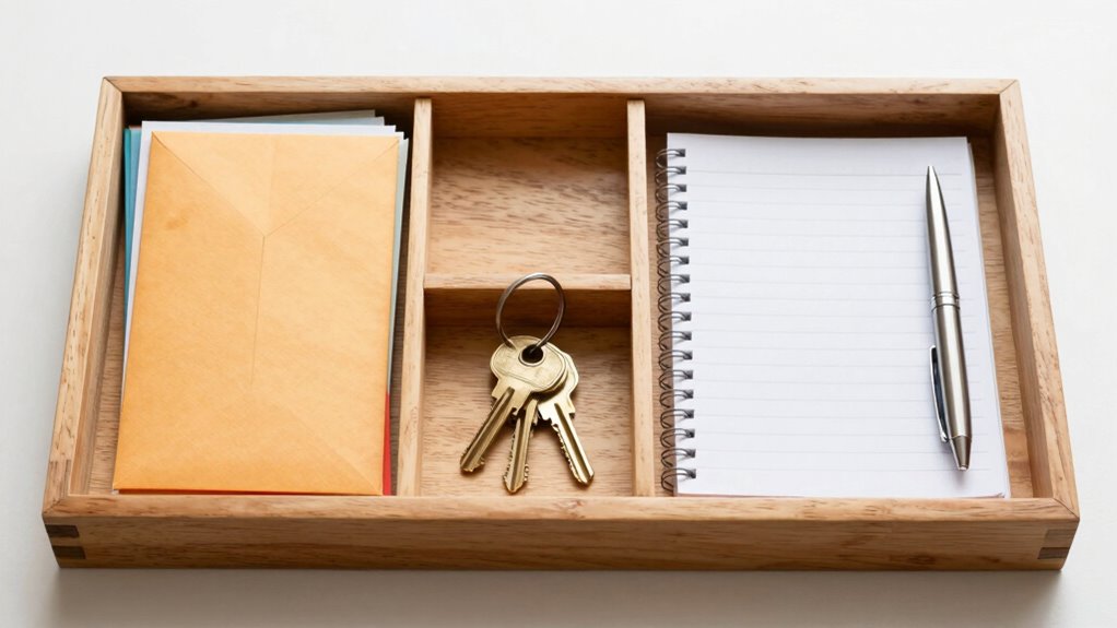 three container mail system