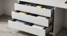 three drawer desk organizer