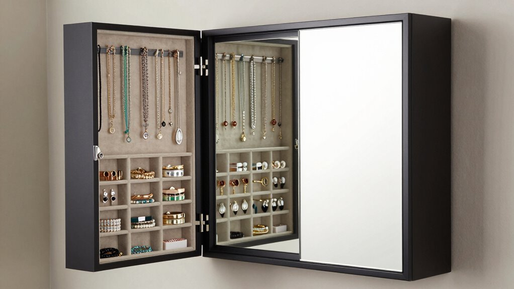 top 15 door jewelry cabinets