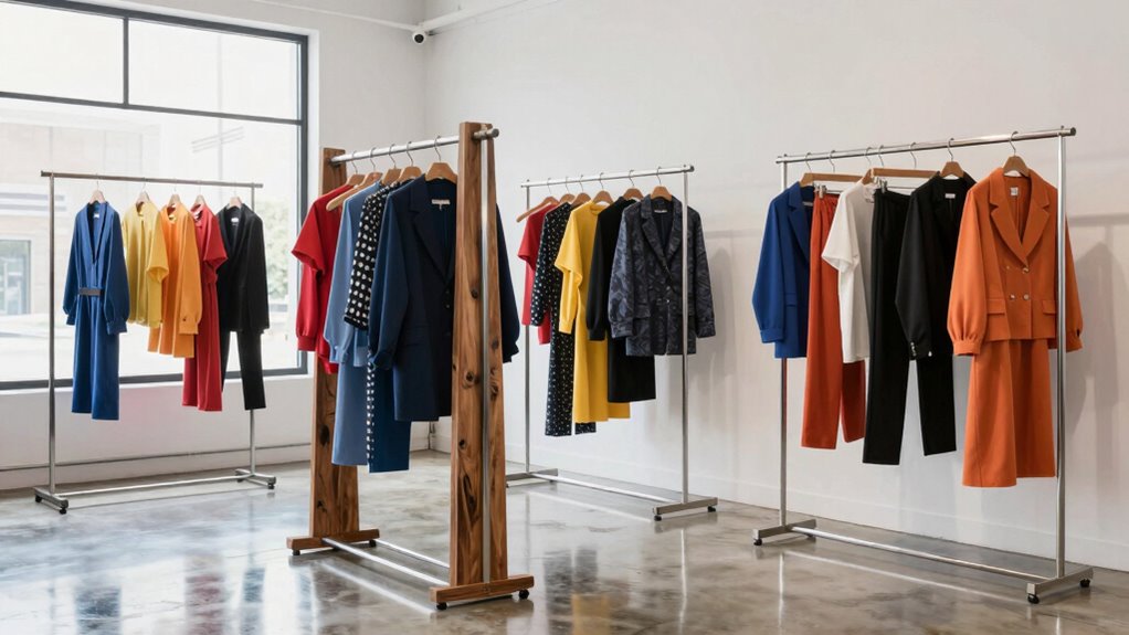top 15 retail clothing racks