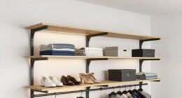 top adjustable closet shelving