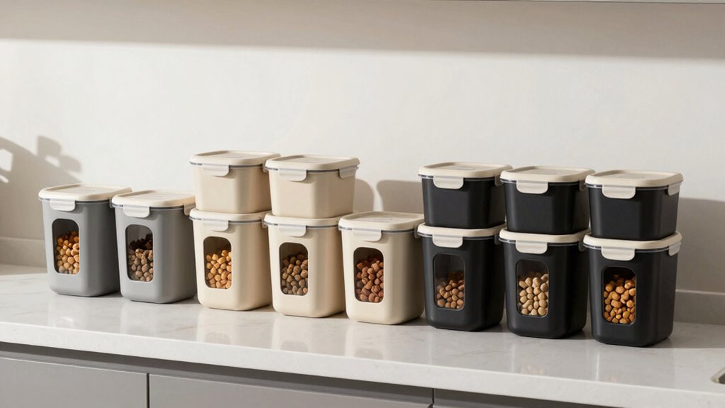top airtight pet food containers
