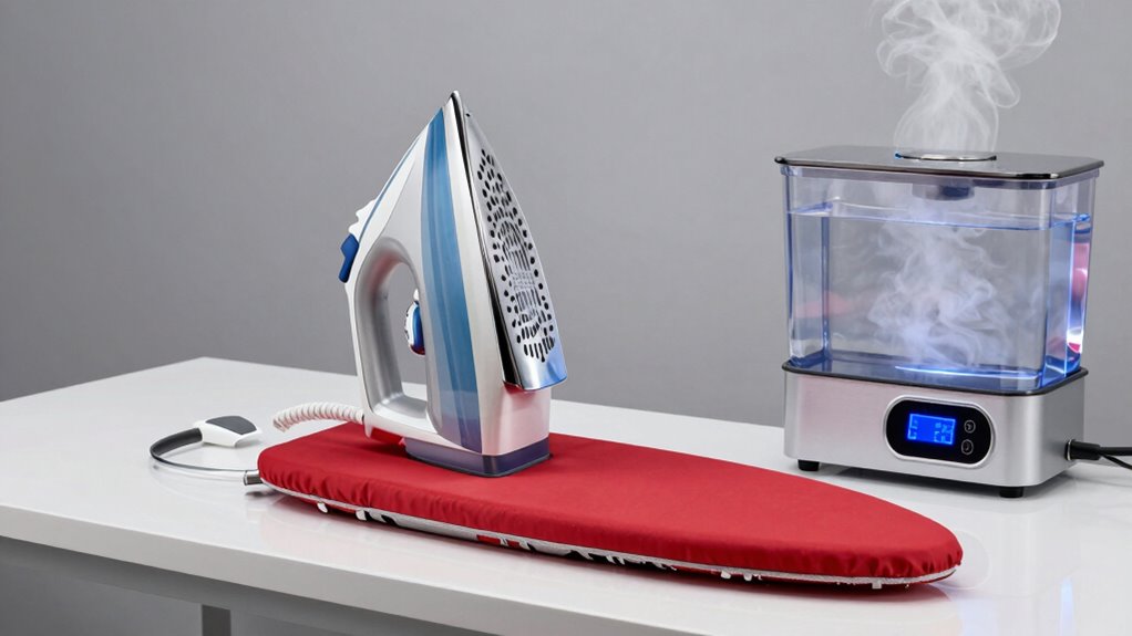 top boiler based ironing systems