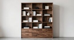 top bookcase with drawers