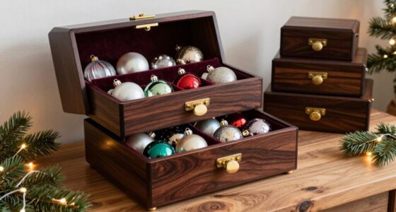 top christmas ornament storage