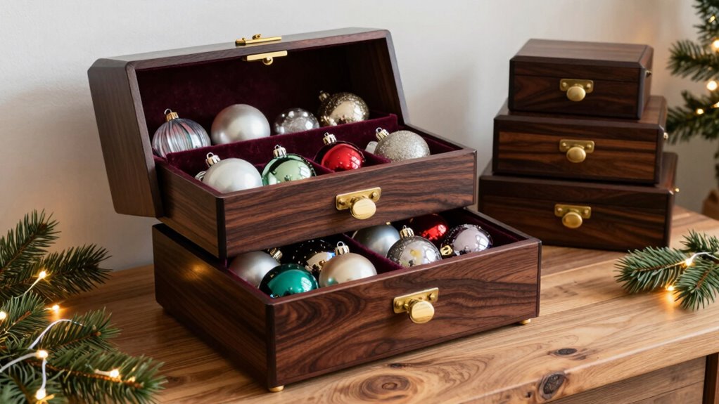 top christmas ornament storage
