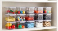 top clear storage bins
