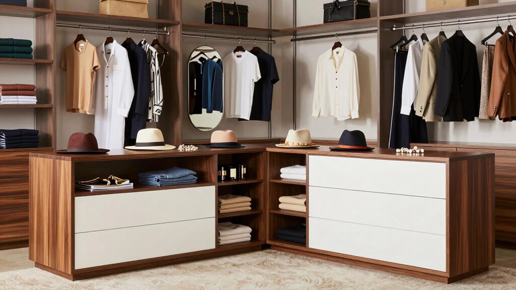 top closet island combos