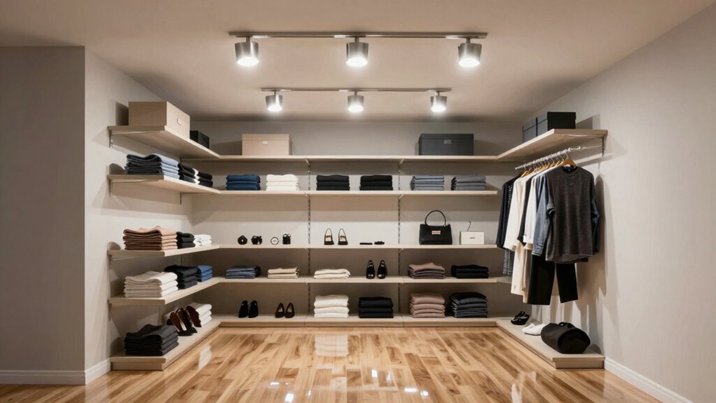 top closet lighting kits