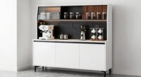 top coffee station cabinets