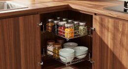 top corner cabinet organizers