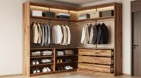 top corner closet organizers