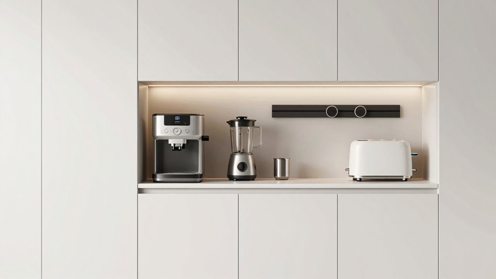 top countertop appliance storage