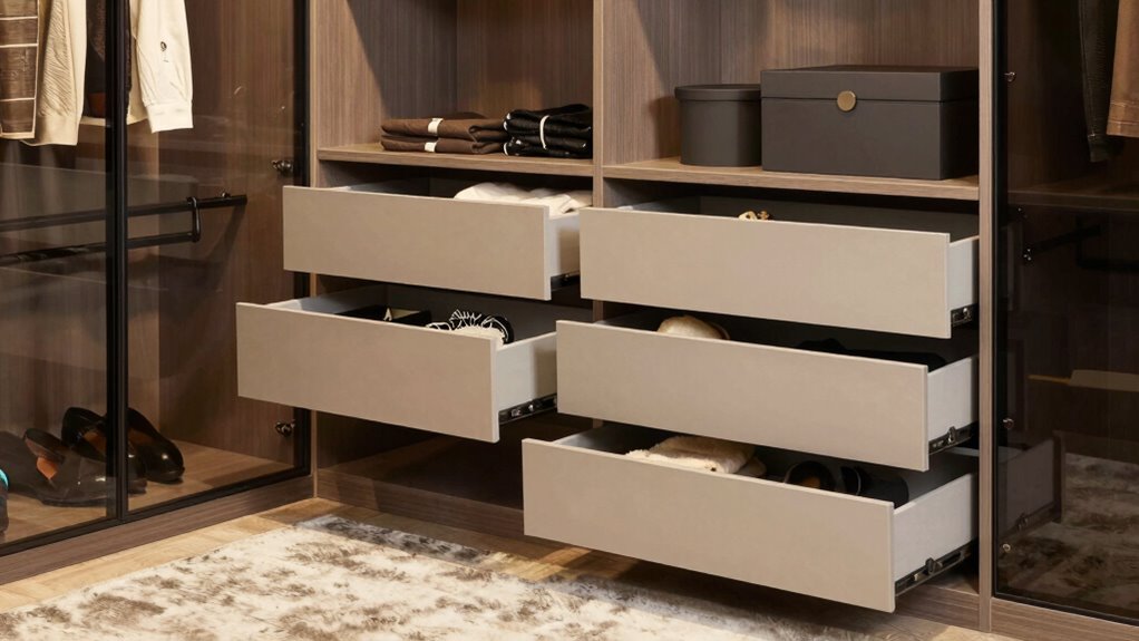 top drawer closet organizers