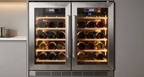 top dual zone wine coolers