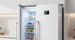 top frost free freezers