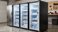 top garage freezer options