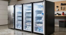 top garage freezer options