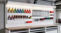 top garage pegboard options