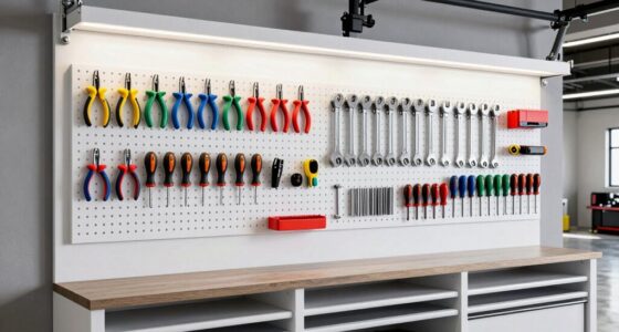 top garage pegboard options