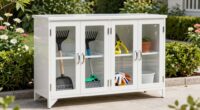 top garden storage cabinets