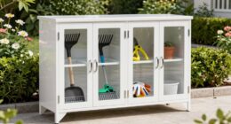 top garden storage cabinets