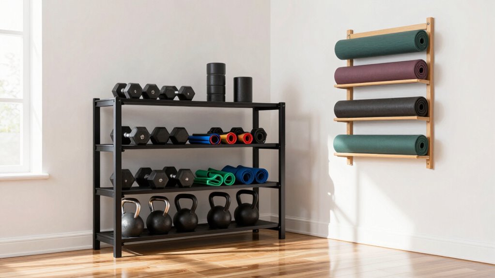 top gym storage racks