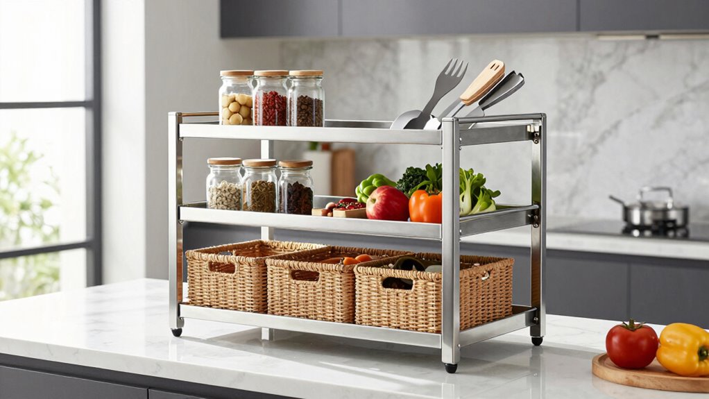 top kitchen storage racks
