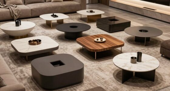 top lift top storage tables