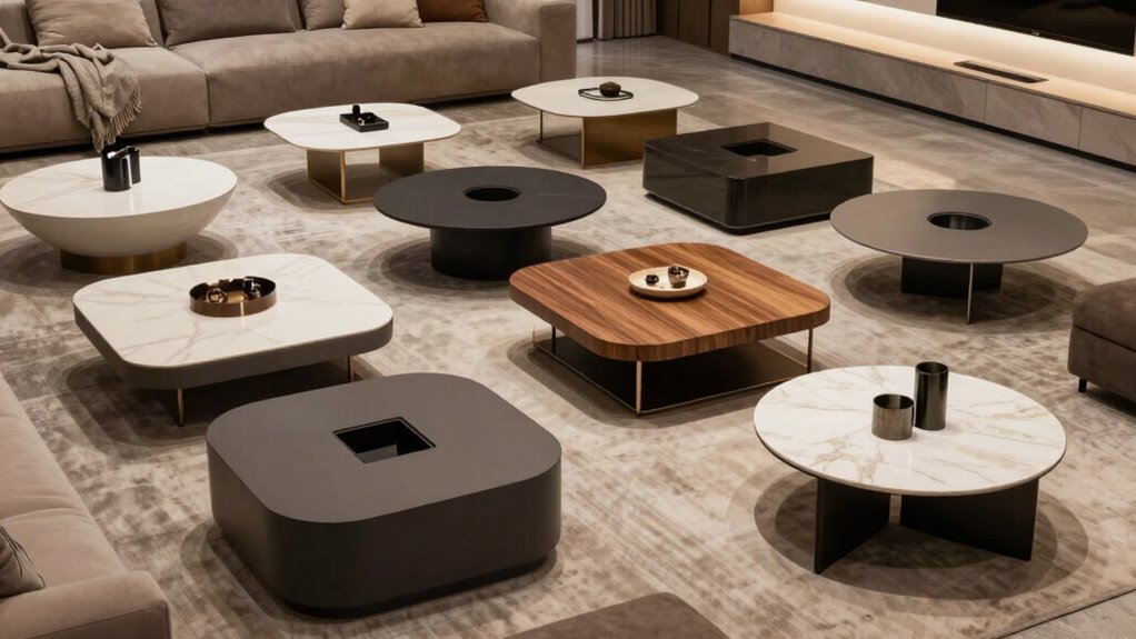 top lift top storage tables