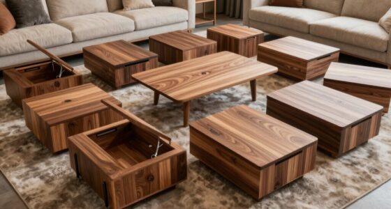 top lift top wood tables