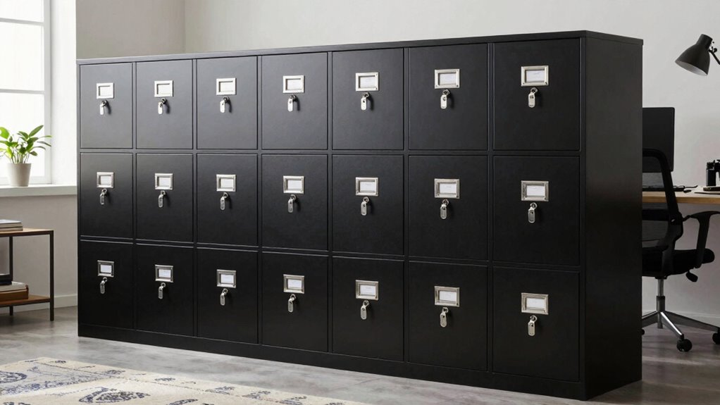 top locking office cabinets