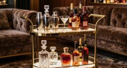 top luxury bar cart options