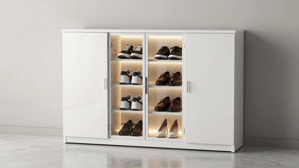 top luxury shoe storage