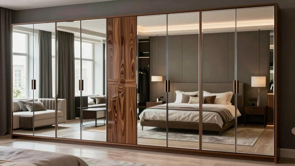 top mirrored wardrobe choices