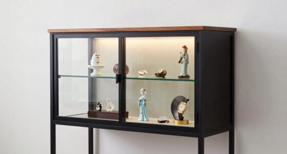 top modern curio cabinet options