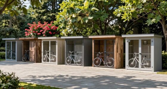 top outdoor bike storage