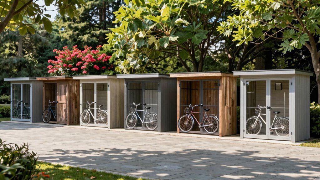 top outdoor bike storage