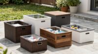 top outdoor deck storage