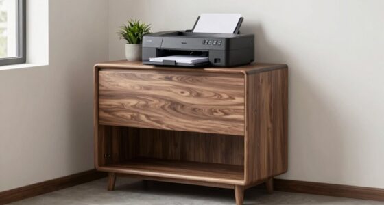 top printer stand cabinets