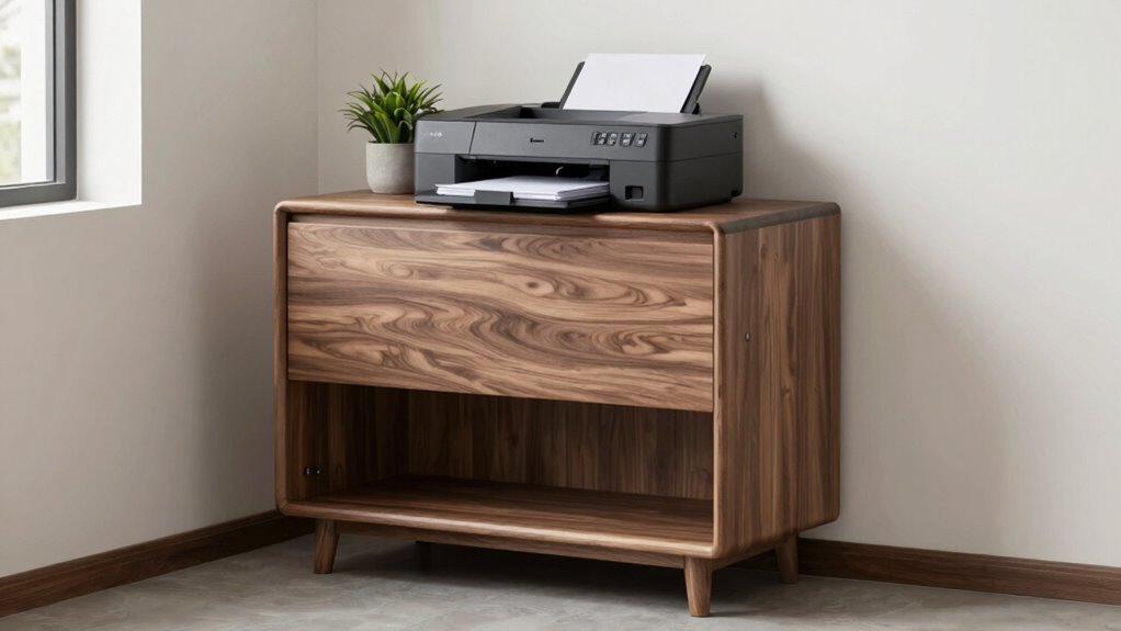 top printer stand cabinets