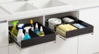 top pull out sink organizers