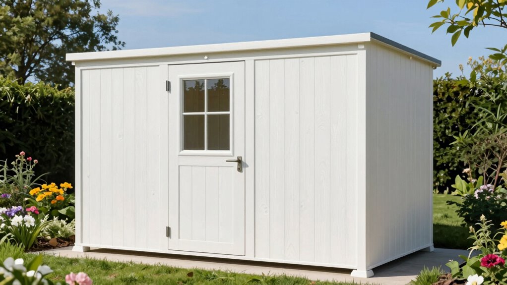 top resin outdoor sheds