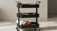 top rolling craft carts