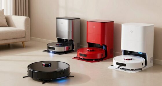 top self emptying robot vacuums